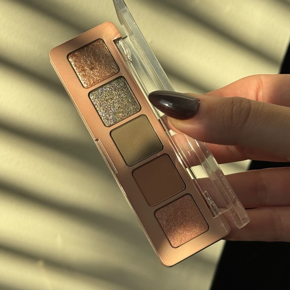 Shimmer Eyeshadow Palette - Bronze and Gold